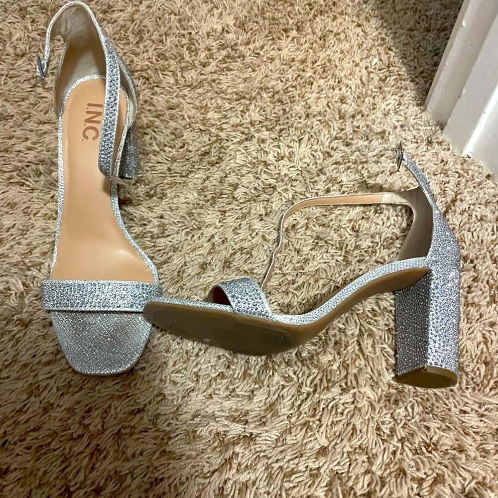 Glitter heels. Worn once for prom. Size 9